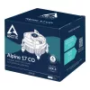 ARCTIC Alpine 17 CO Prozessor-Luftkühler 9,2 cm Schwarz, Silber 1 Stück
