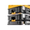 DeWALT DWST82968-1 TSTAK Organizer, wasserdicht und staubbeständig, 400×332×119 mm, schwarz/orange