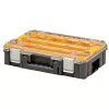 DeWALT DWST82968-1 TSTAK Organizer, wasserdicht und staubbeständig, 400×332×119 mm, schwarz/orange