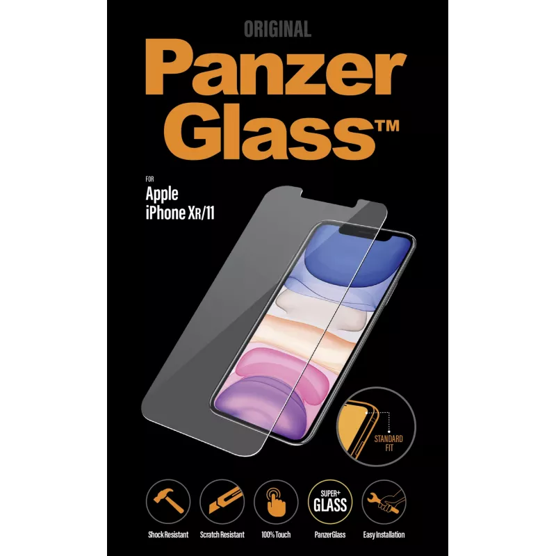 PanzerGlass ® Displayschutz iPhone 11 | XR | Standard Fit