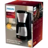 Philips HD7548/20 Café Gaia Filterkaffeemaschine, 1,2 l, 15 Tassen, 1000 W, schwarz/Metall