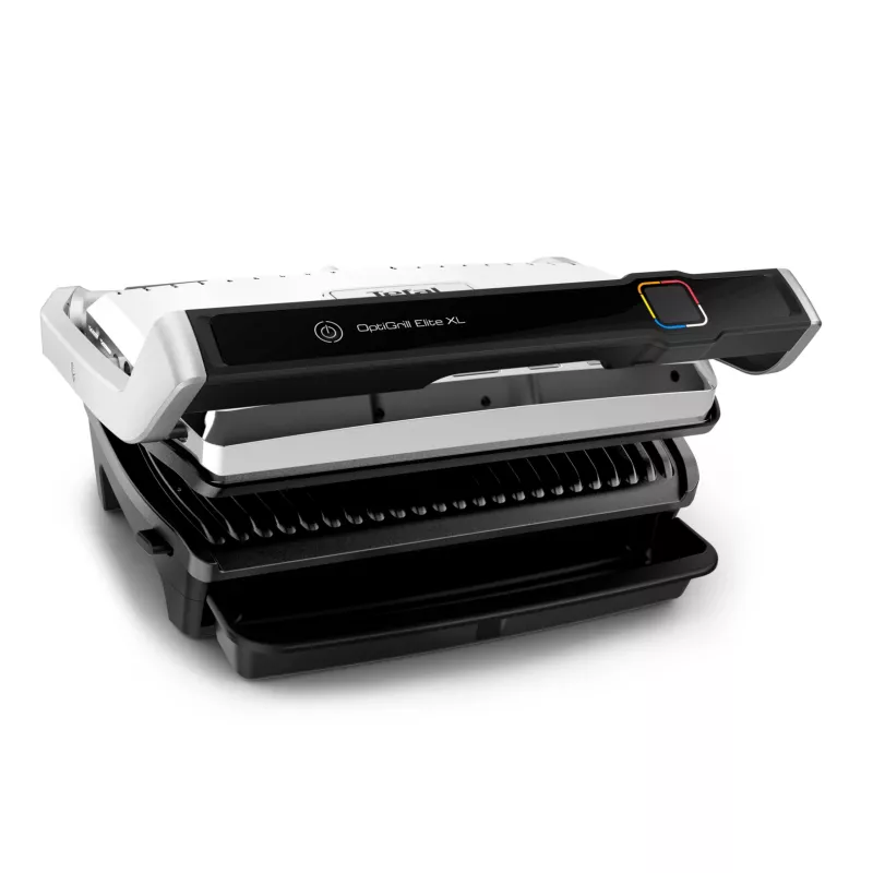 Kontaktgrill Tefal OptiGrill Elite XL GC760D Edelstahl 2200W