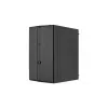 Aerocool Evo Mini RGB Micro-ATX-Mini-Tower-Gehäuse, Schwarz, mit Sichtfenster