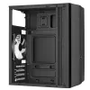 Aerocool Evo Mini RGB Micro-ATX-Mini-Tower-Gehäuse, Schwarz, mit Sichtfenster