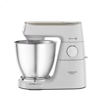 Kenwood Titanium Chef Baker XL Küchenmaschine 1200 W 7 L Weiß mit integrierter Waage