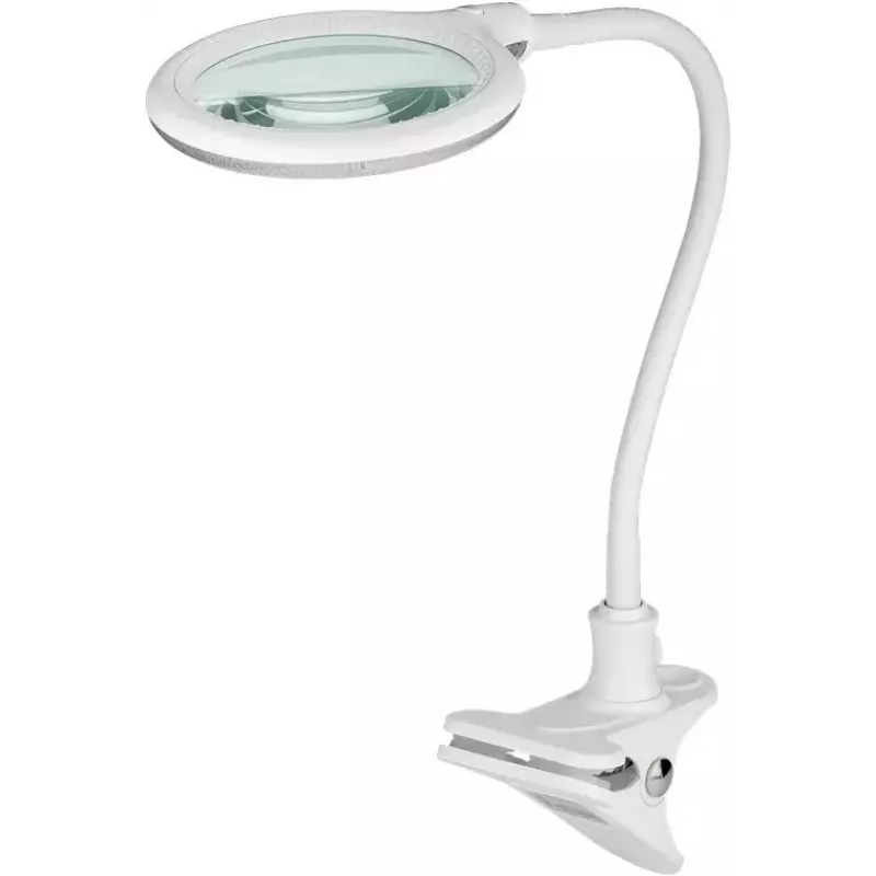 Goobay LED-Lupenlampe mit Standfuß und Klemme 6 W Vergrößerung 1.75x