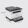 HP LaserJet Tank MFP 2604sdw Drucker, Laser, S/W-Druck, 600 x 600 DPI, A4, Direktdruck, Schwarz, Grau