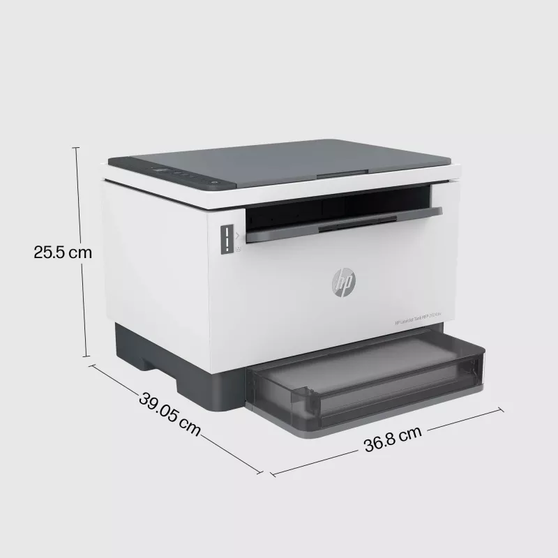 HP LaserJet Tank MFP 2604dw Drucker, Laser, Monodruck, 600 x 600 DPI, A4, Direktdruck, Grau