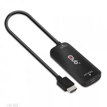 CLUB3D HDMI + Micro USB auf USB Typ-C 4K120Hz oder 8K30Hz M/F aktiver Adapter