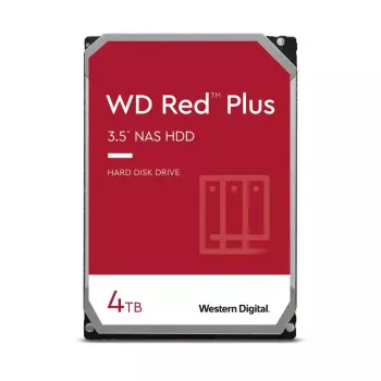 WESTERN DIGITAL Festplatte - WD Red Plus WD40EFPX - 4TB - SATA 6Gb/s - 3,5 Zoll - 5400 U/min - 256 MB Cache