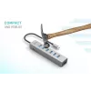 i-tec USB-C Lade-Metall-HUB 7 Port USB 3.2 Gen 1 Type-C Type-A