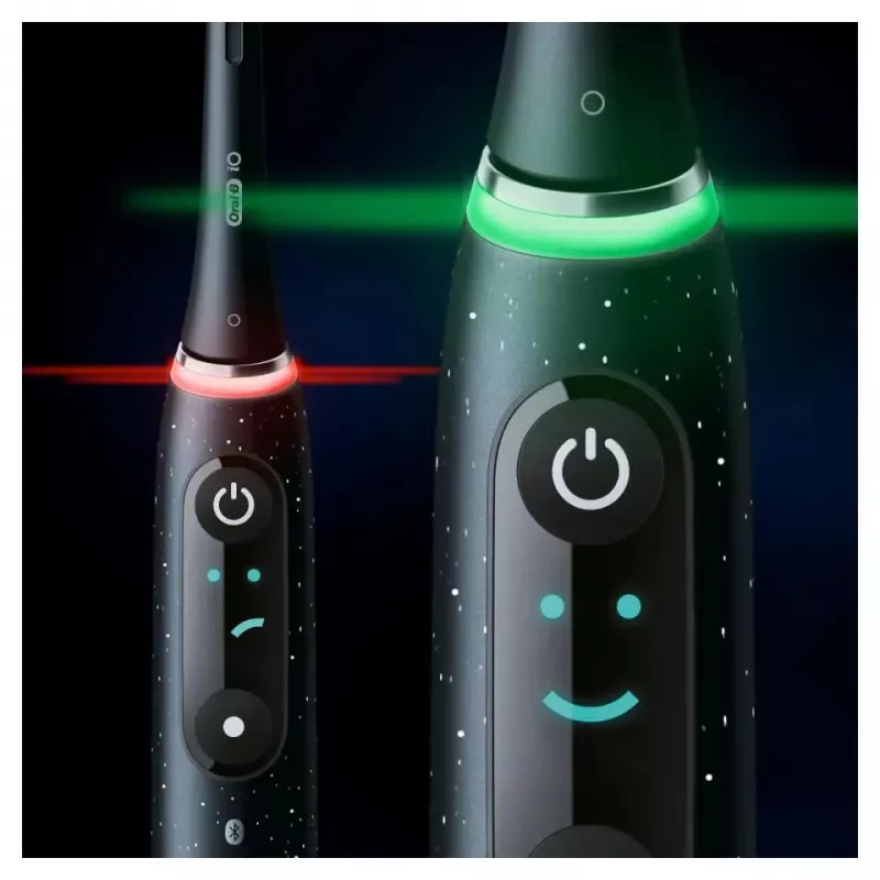 Oral-B iO Series 10 rotierend-oszillierende Zahnbürste für Erwachsene Schwarz