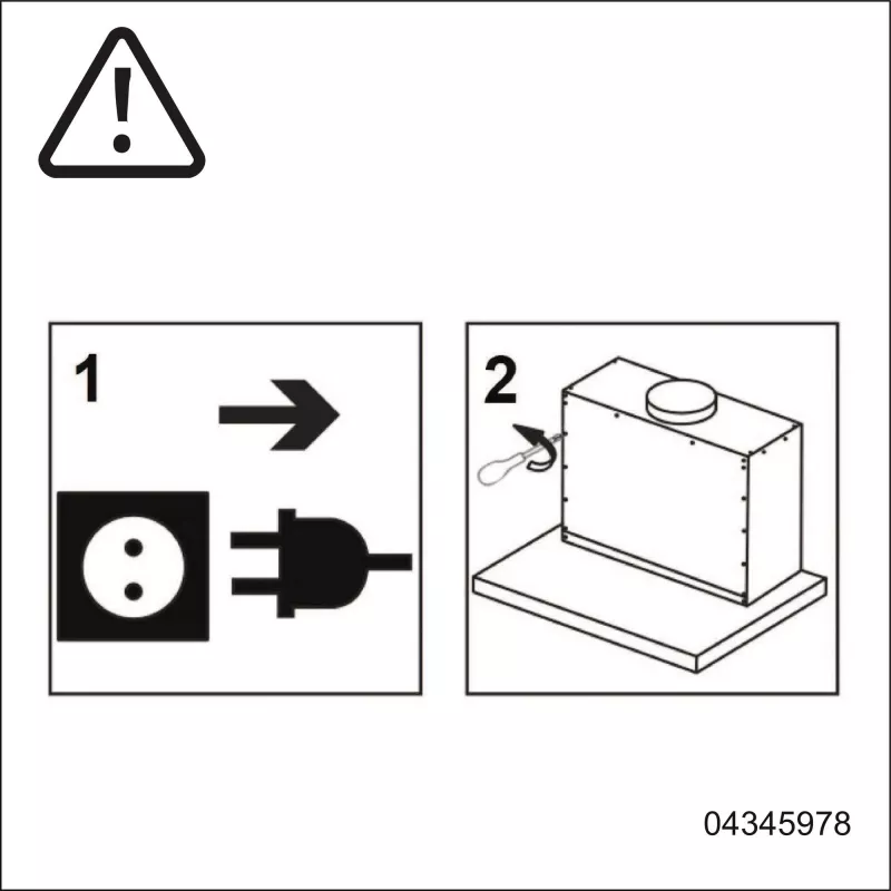 Unterbau-Dunstabzugshaube Electrolux LFP616X, Breite 598 mm, 600 m³/h, grau, Fettfilter, 68 dB