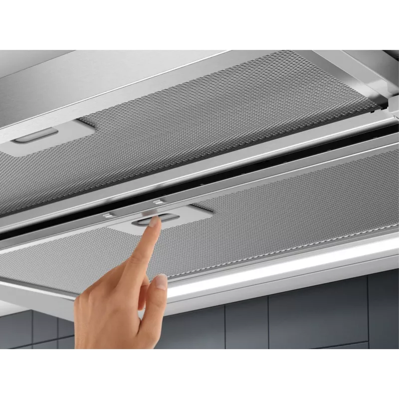 Unterbau-Dunstabzugshaube Electrolux LFP616X, Breite 598 mm, 600 m³/h, grau, Fettfilter, 68 dB