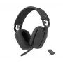 LOGITECH Headset - Zone Vibe - Kabellos - Graphit (Teams-Version)