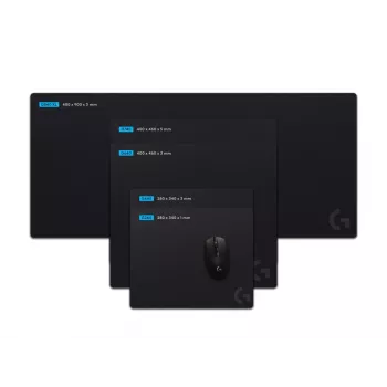 LOGITECH G240 Stoff-Gaming-Mauspad - Schwarz