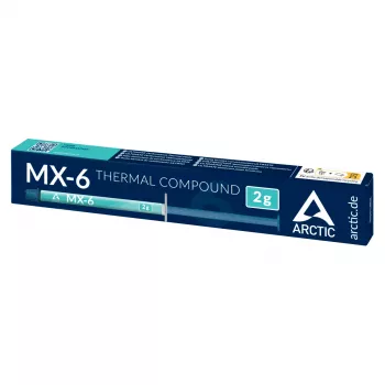 ARCTIC MX-6 ULTIMATE Performance Wärmeleitpaste, Wärmeleitpaste, Grau, 2 g, 1 Stk., 23 mm, 152 mm