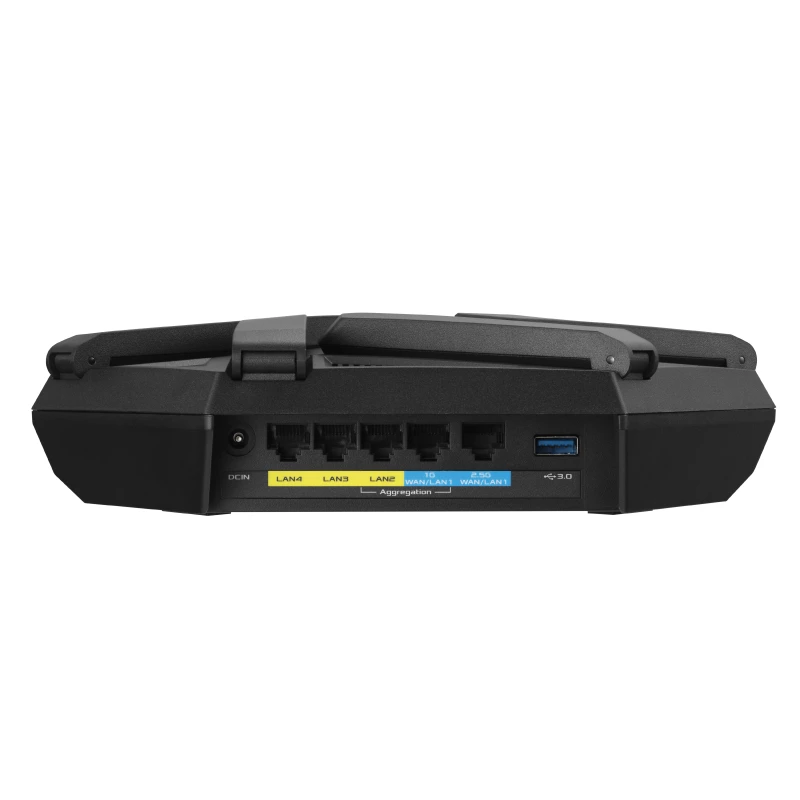 ASUS RT-AXE7800 Wireless-Router Tri-Band (2,4 GHz / 5 GHz / 6 GHz) Schwarz