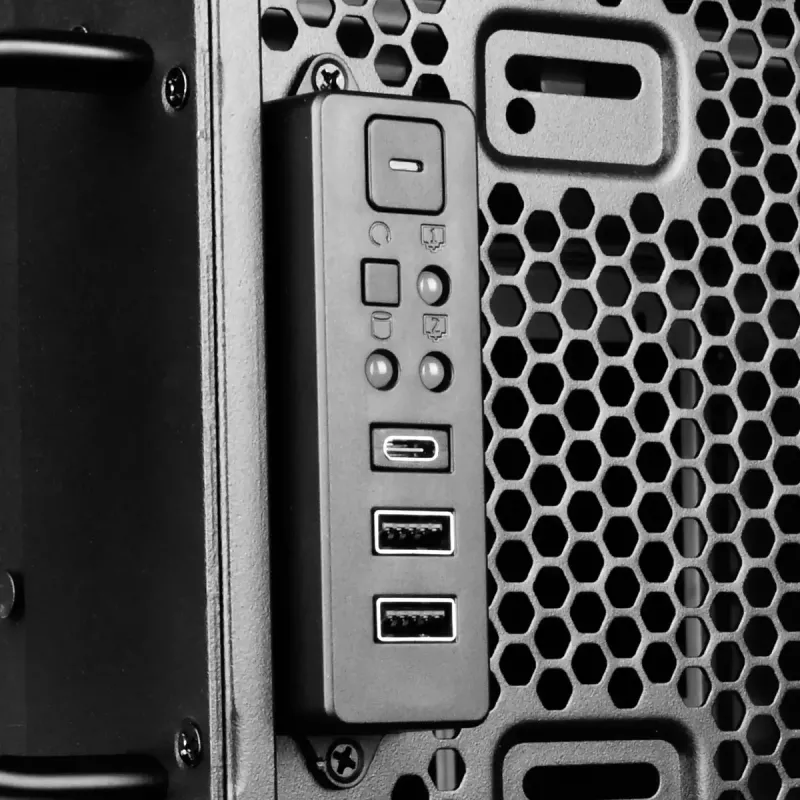 SilverStone SST-RM44 4U Rackmount-Servergehäuse, SSI-EEB/SSI-CEB/ATX, Schwarz