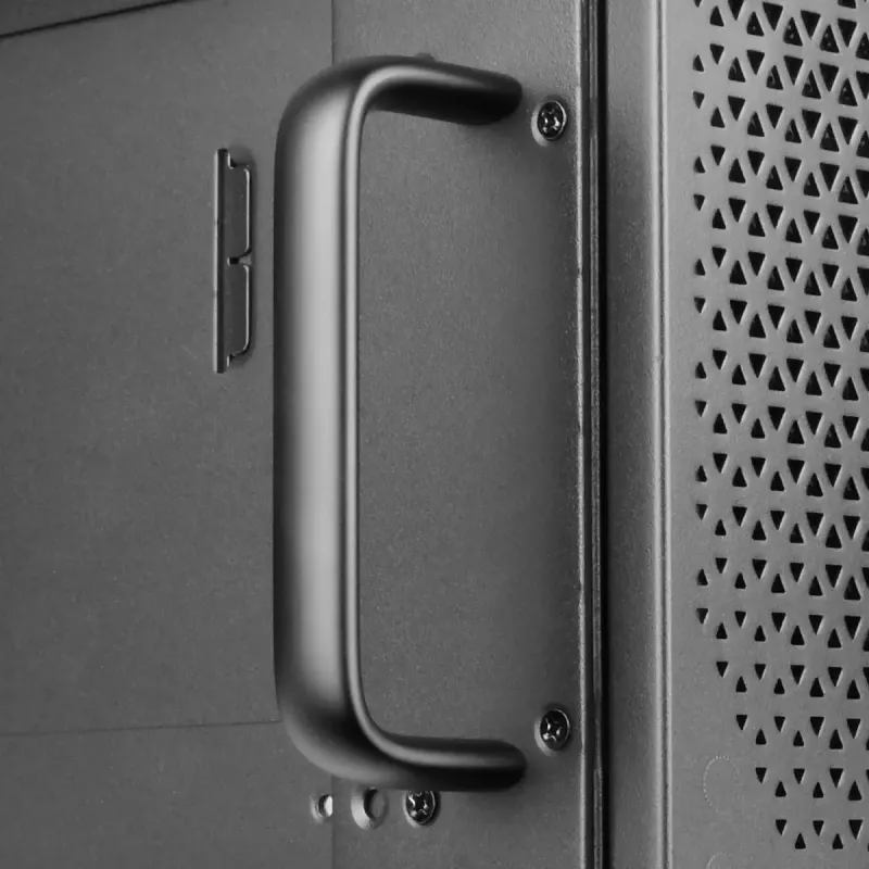 SilverStone SST-RM44 4U Rackmount-Servergehäuse, SSI-EEB/SSI-CEB/ATX, Schwarz