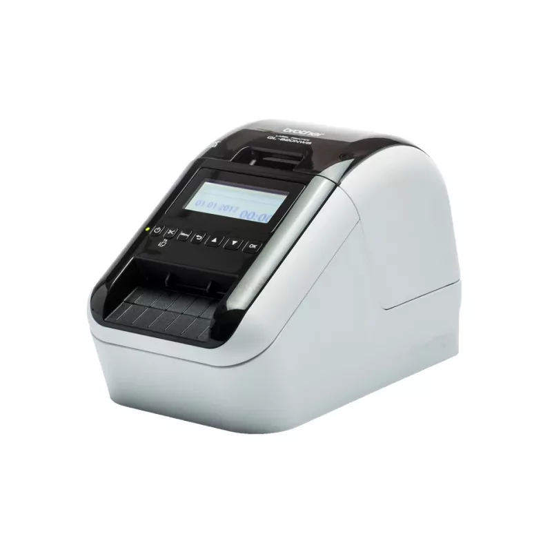 Brother QL-820NWBC Etikettendrucker Direktthermo Farbe 300 x 300 DPI 176 mm/s Kabelgebunden & Drahtlos Ethernet LAN DK Wi-Fi Bluetooth