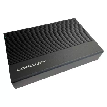 HDD/SSD-Gehäuse LC-Power LC-35U3-C 3,5 Zoll Schwarz USB Typ-C 6 Gbit/s