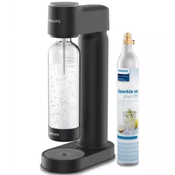Carbonator Philips Kunststoff Schwarz 1L PET Flasche
