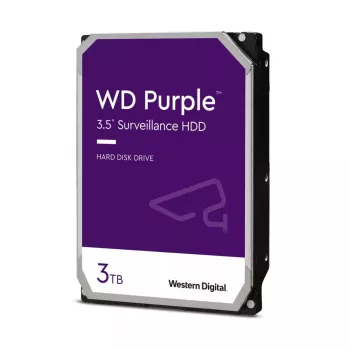 WESTERN DIGITAL Festplatte – WD PURPLE WD33PURZ – 3 TB – SATA 6 GB/S – 3,5 Zoll – 5400 U/min – 256 MB