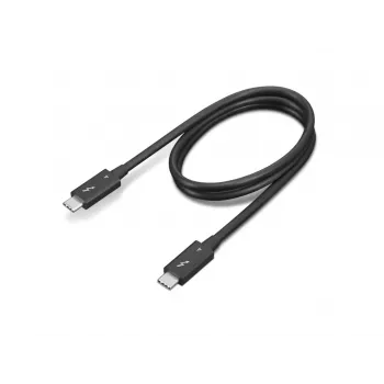 Lenovo 4X91K16968 Thunderbolt-Kabel 0,7 m 40 Gbit/s Schwarz