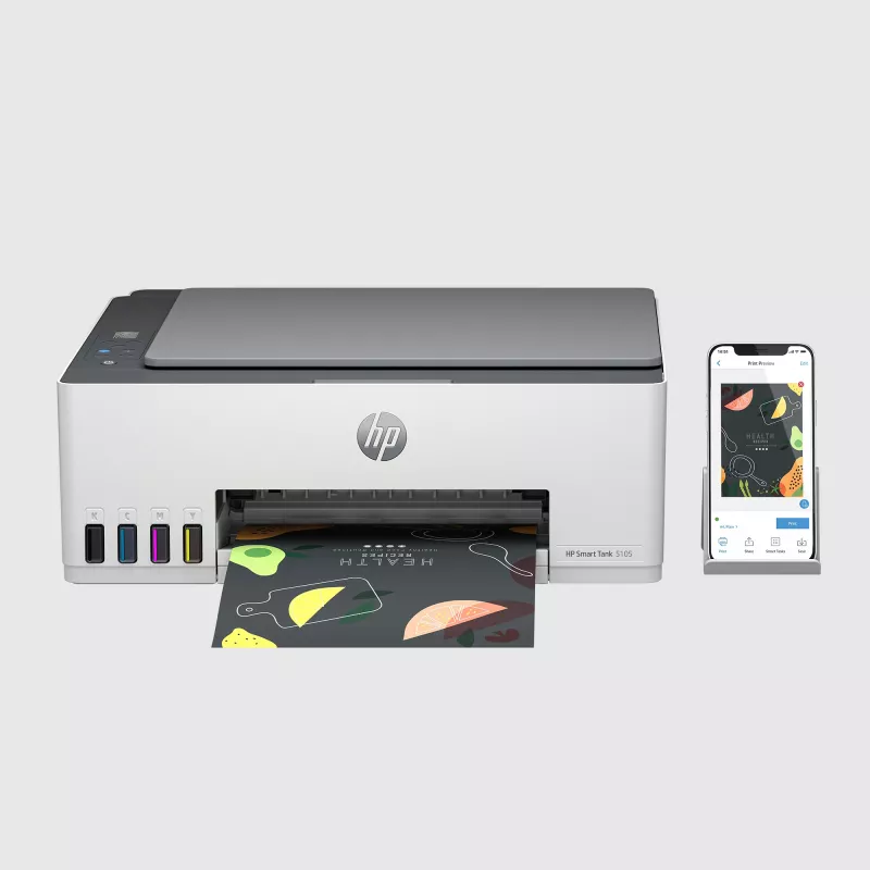 HP Smart Tank 5105 Wireless All-in-One Farbdrucker, Kopierer, Scanner