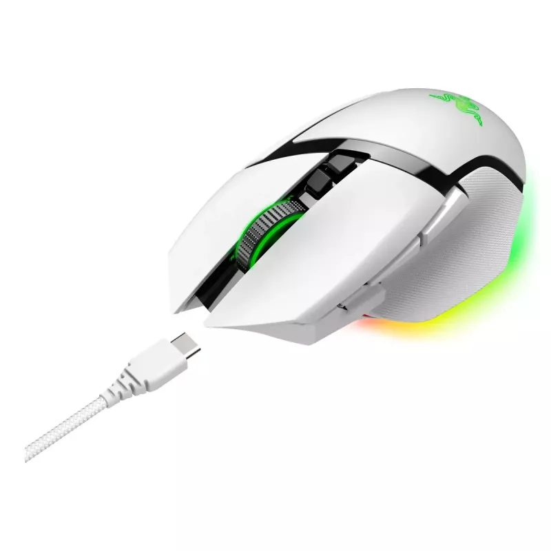 Razer Basilisk V3 Pro kabellose Gaming-Maus, weiß
