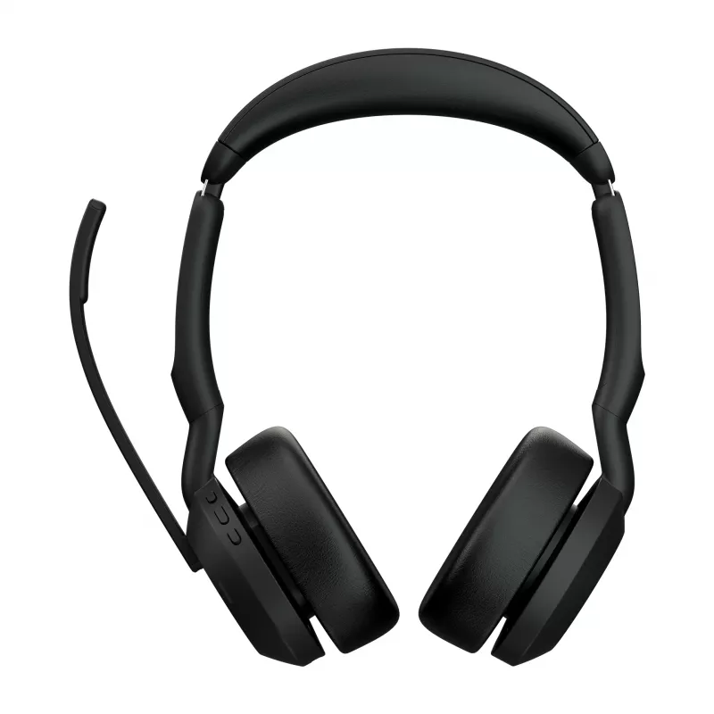 Jabra Evolve2 55 - Link380a MS Stereo, Wireless, Büro/Callcenter, 20 - 20000 Hz, 130 g, Headset, Schwarz