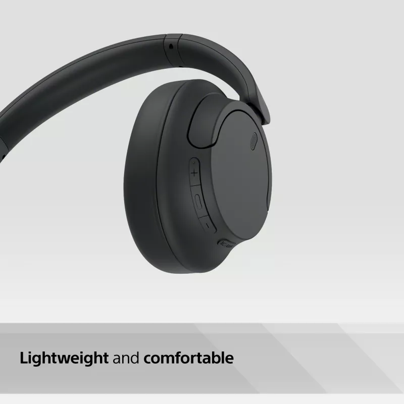 Sony WH-CH720N kabellose Kopfhörer mit Geräuschunterdrückung, schwarz (WHCH720NB.CE7)