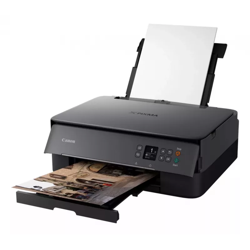 Canon PIXMA TS5350i 3-in-1 Farb-Tintenstrahl-Multifunktionsdrucker, A4, 4800 x 1200 DPI, WLAN, Duplex, Schwarz