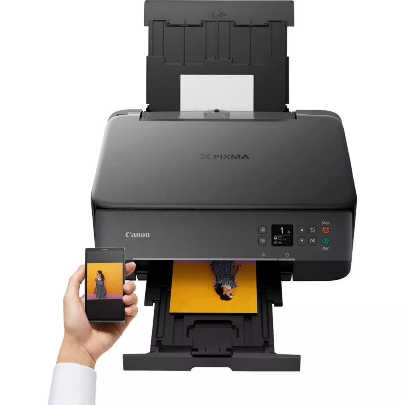 Canon PIXMA TS5350i 3-in-1 Farb-Tintenstrahl-Multifunktionsdrucker, A4, 4800 x 1200 DPI, WLAN, Duplex, Schwarz