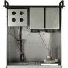 Inter-Tech IPC 3U-3508 Storage-Servergehäuse, 48,3 cm Rackmount 3 HE, ATX, SATA/SAS Hot-Swap, 2x 5,25 Zoll extern, ohne Netzteil, schwarz