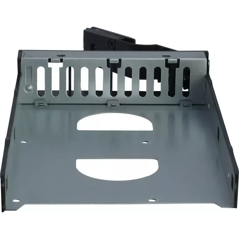 Inter-Tech IPC 3U-3508 Storage-Servergehäuse, 48,3 cm Rackmount 3 HE, ATX, SATA/SAS Hot-Swap, 2x 5,25 Zoll extern, ohne Netzteil, schwarz