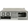 Inter-Tech IPC 3U-3508 Storage-Servergehäuse, 48,3 cm Rackmount 3 HE, ATX, SATA/SAS Hot-Swap, 2x 5,25 Zoll extern, ohne Netzteil, schwarz