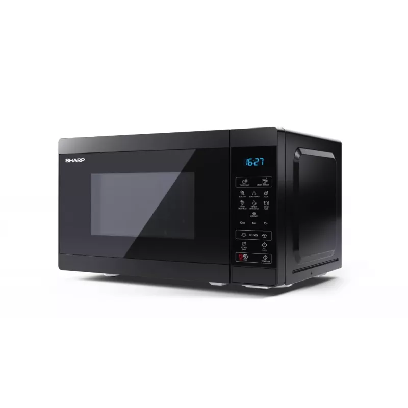Sharp YC-MS02E-B Mikrowelle Schwarz Solo-Mikrowelle Arbeitsplatte 20 l 800 W