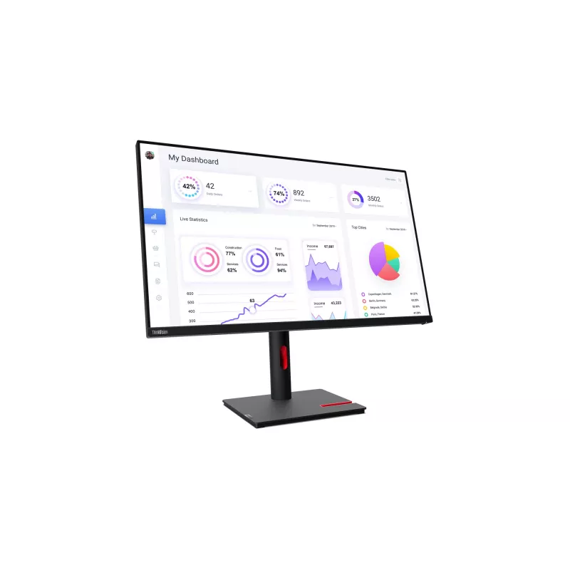 Lenovo ThinkVision T32p-30 Computermonitor 80 cm (31,5 Zoll) 3840 x 2160 Pixel 4K Ultra HD LED Schwarz