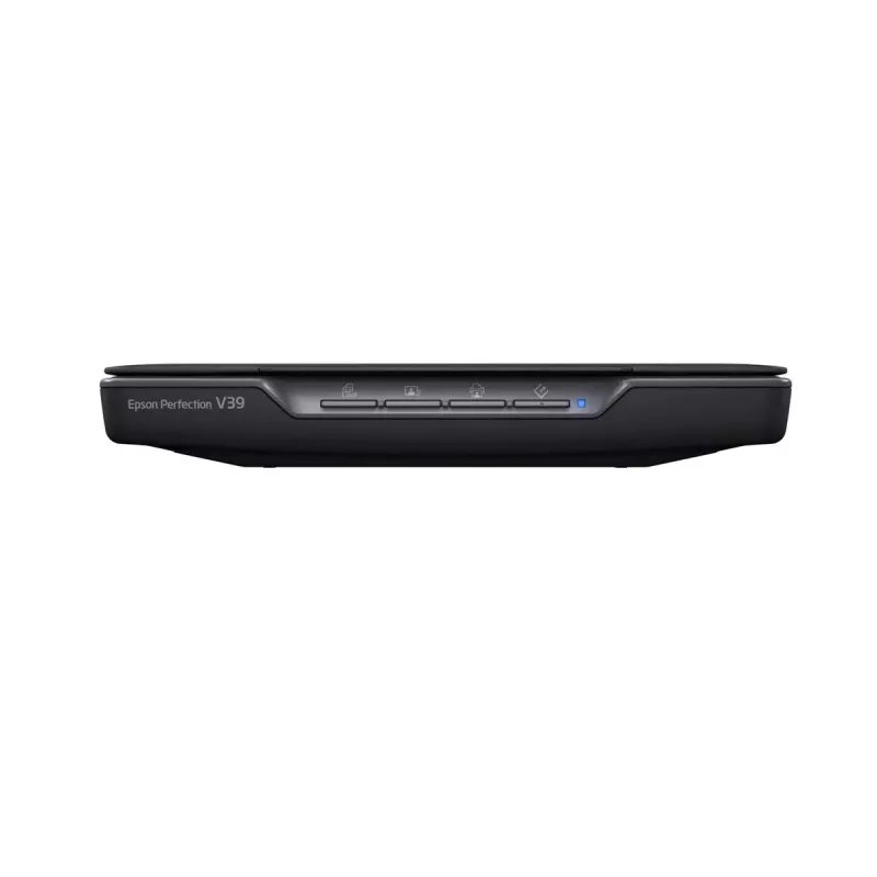 Flachbettscanner Epson Perfection V39II — A4, 4800 x 4800 DPI, CIS, USB-betrieben, Schwarz