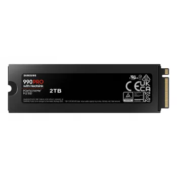 SSD-Laufwerk Samsung 990 PRO mit Heatsink 2000 GB M.2 2280 M.2 NVMe MZ-V9P2T0CW
