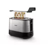 Philips Viva Collection HD2635/90 Toaster 7 2 Scheiben Schwarz, Titan