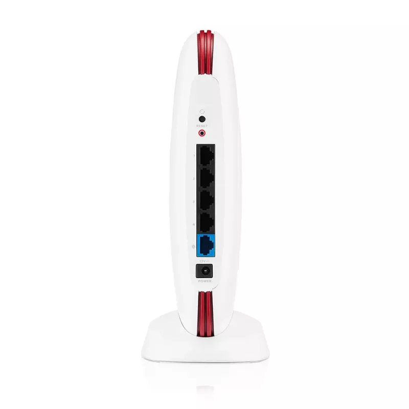 Zyxel SCR50AXE-EU0101F Secure Cloud Managed WLAN-Router, Tri-Band-Wi-Fi 6E (802.11ax), 4-Port-Gigabit-Switch