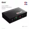 Club3D CSV-1381 HDMI-Switch 3-auf-1, 8K60Hz/4K120Hz