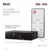 Club3D CSV-1381 HDMI-Switch 3-auf-1, 8K60Hz/4K120Hz