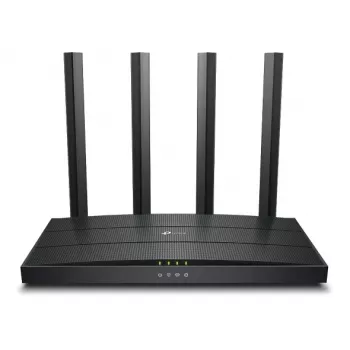 TP-Link Archer AX1500 Wi-Fi 6 Router, Wi-Fi 6 (802.11ax), Dualband (2,4 GHz / 5 GHz), Ethernet LAN, Schwarz, Tischrouter