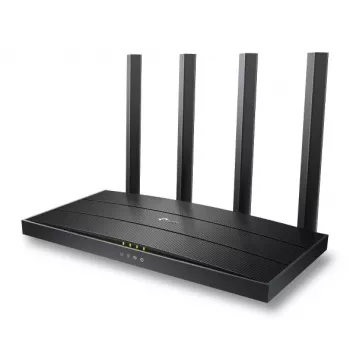 TP-Link Archer AX1500 Wi-Fi 6 Router, Wi-Fi 6 (802.11ax), Dualband (2,4 GHz / 5 GHz), Ethernet LAN, Schwarz, Tischrouter