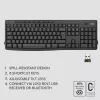 Tastatur- und Maus-Set Logitech MK370 Combo for Business — Full-Size QWERTY (US International), RF Wireless + Bluetooth, Graphit