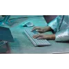 Logitech MX Keys S Tastatur Universal RF Wireless + Bluetooth QWERTY Dänisch Finnisch Norwegisch Schwedisch Aluminium Weiß
